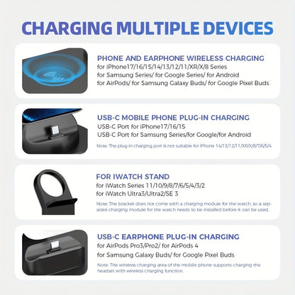15W Fast Charging, Wireless Charging Station