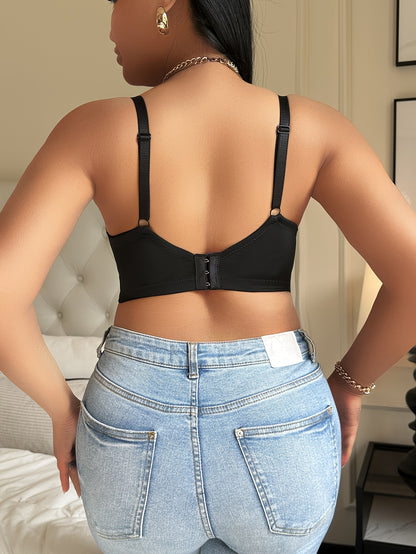 Sexy Plus Size Lace Bra