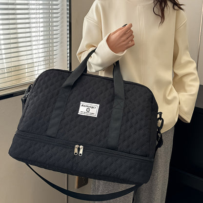 Large Capacity Nylon Travel Duffel Bag