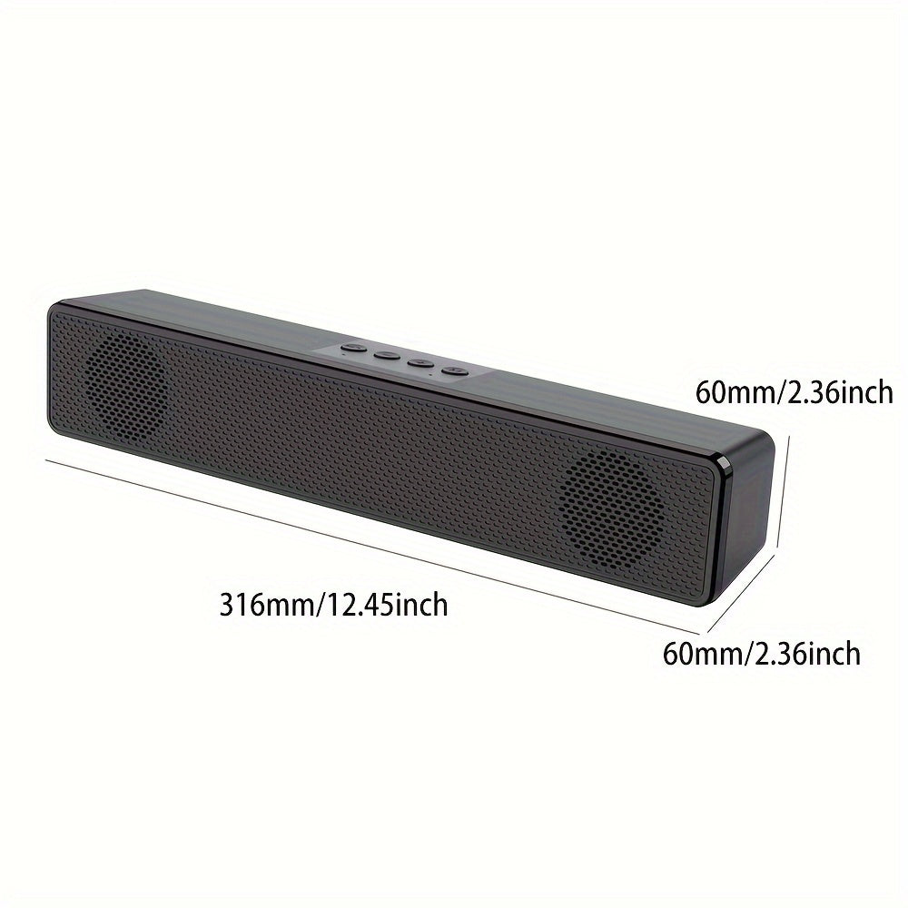 Wireless Soundbar Speaker with USB/TF Card Input