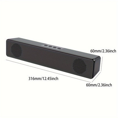 Wireless Soundbar Speaker with USB/TF Card Input