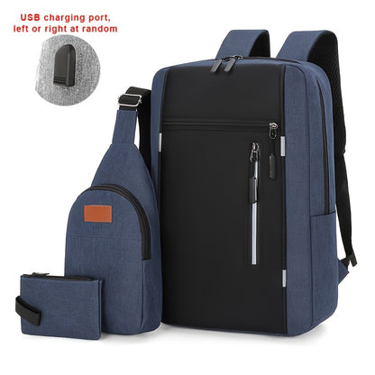 3PS Business Oxford Cloth Shoulder Bag