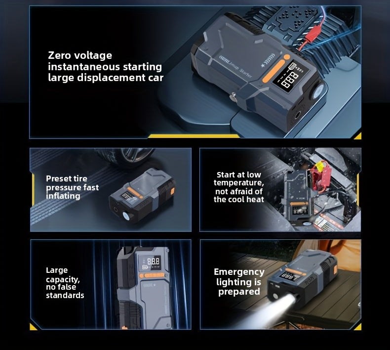 Heavy-Duty Car Emergency Starter