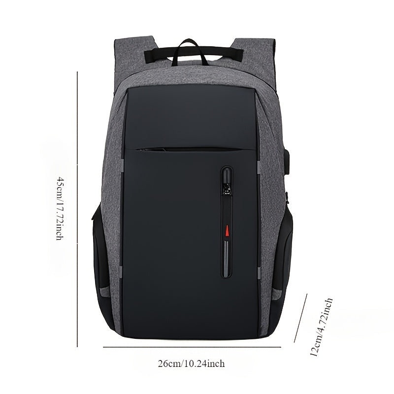 16" Minimalist Oxford Cloth Laptop Backpack
