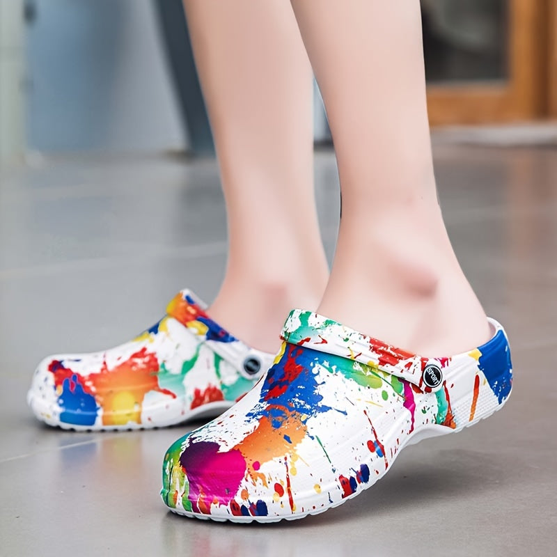 Women's EVA Slip-On Mule - Breathable Multi-Color