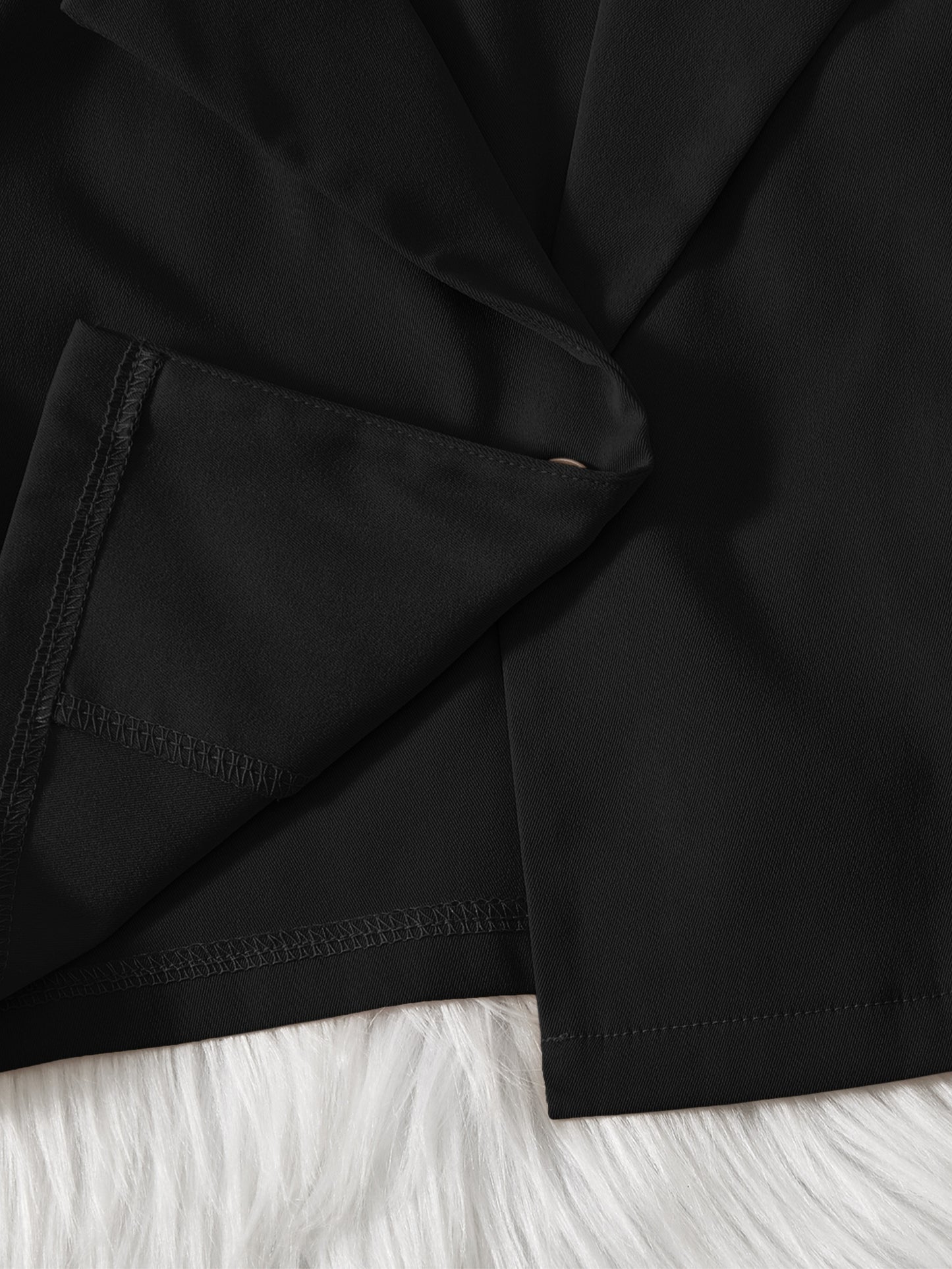 Striped Jumpsuit Set with Belt