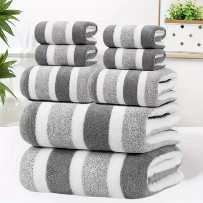 8-Piece Non-Shedding Super Absorbent Ultra-Soft Five Star Hotel
