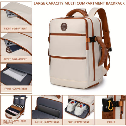 Airline-Approved 15.6-Inch Laptop Backpack, Travel Backpack