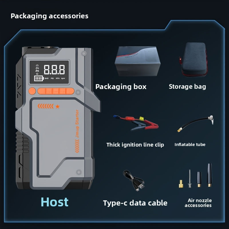 Heavy-Duty Car Emergency Starter