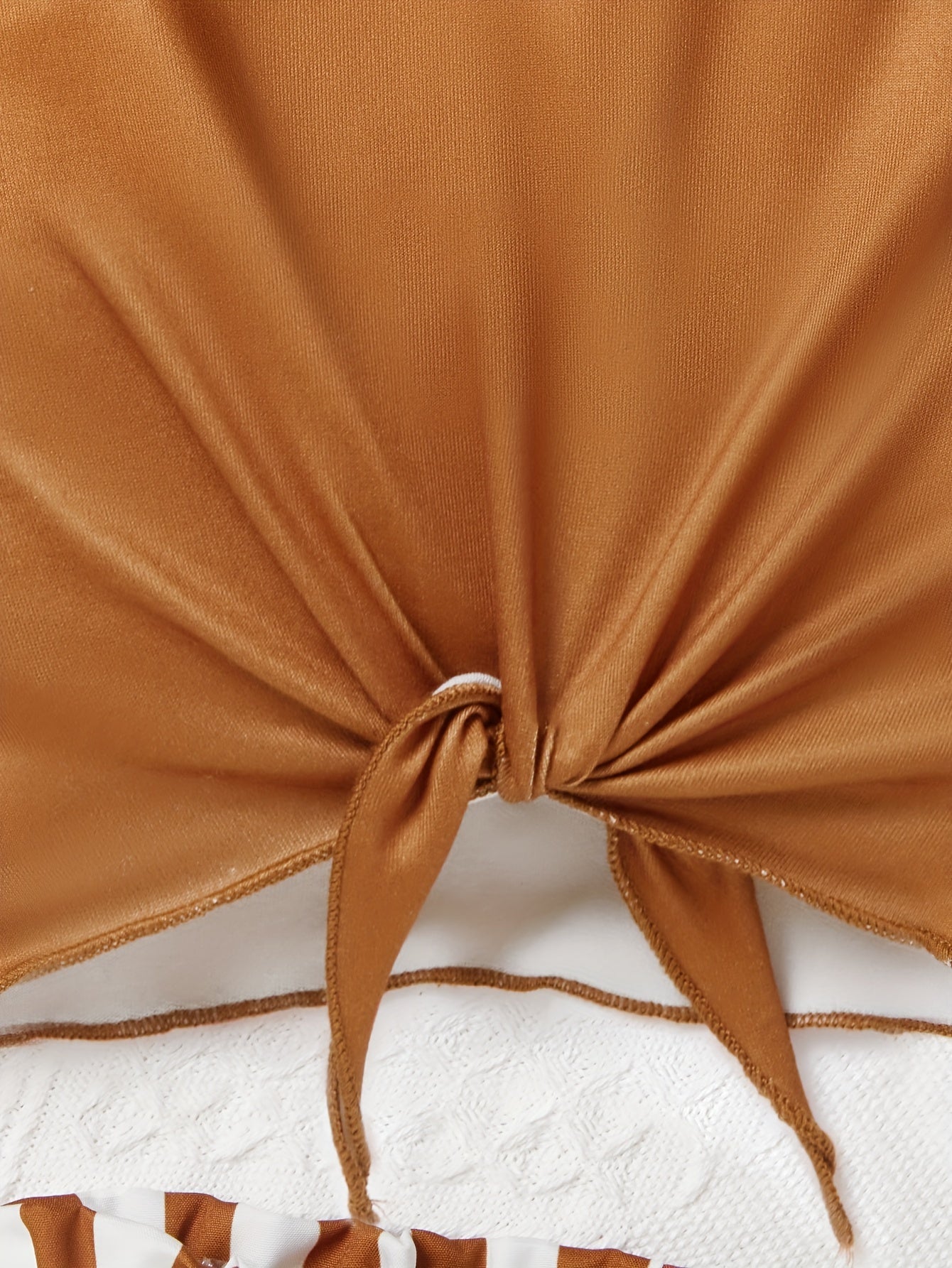 Girls' Pink Striped Shorts & Sleeveless Top Set