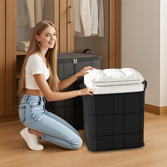 Folding wardrobe storage bag, large capacity storage box