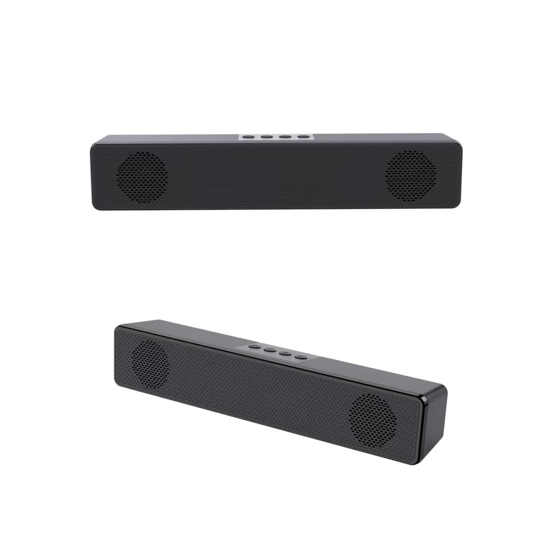 Wireless Soundbar Speaker with USB/TF Card Input