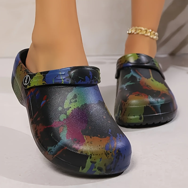 Women's EVA Slip-On Mule - Breathable Multi-Color