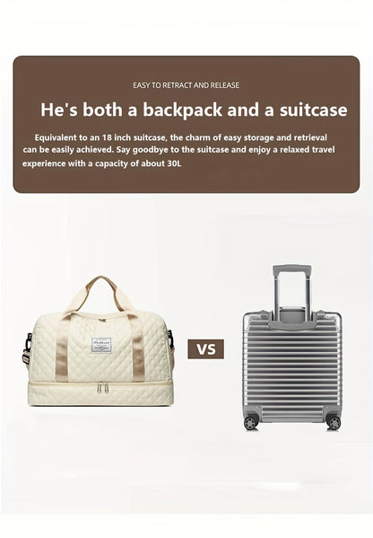 Travel Bag Large Capacity Women'S Gym Duffel