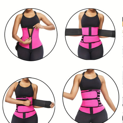 Women's Core Trainer Belt - Heavy-Duty post-surgery/Non-Surgery Waist Trainer with Zipper Closure