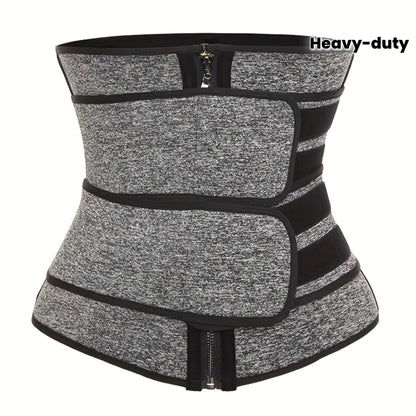 Women's Core Trainer Belt - Heavy-Duty post-surgery/Non-Surgery Waist Trainer with Zipper Closure