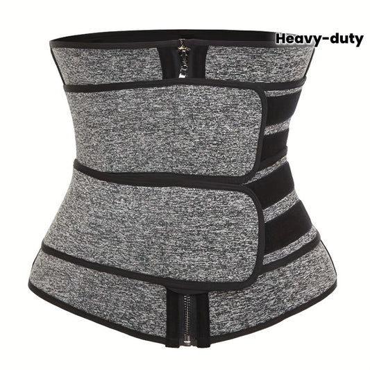 Women's Core Trainer Belt - Heavy-Duty post-surgery/Non-Surgery Waist Trainer with Zipper Closure