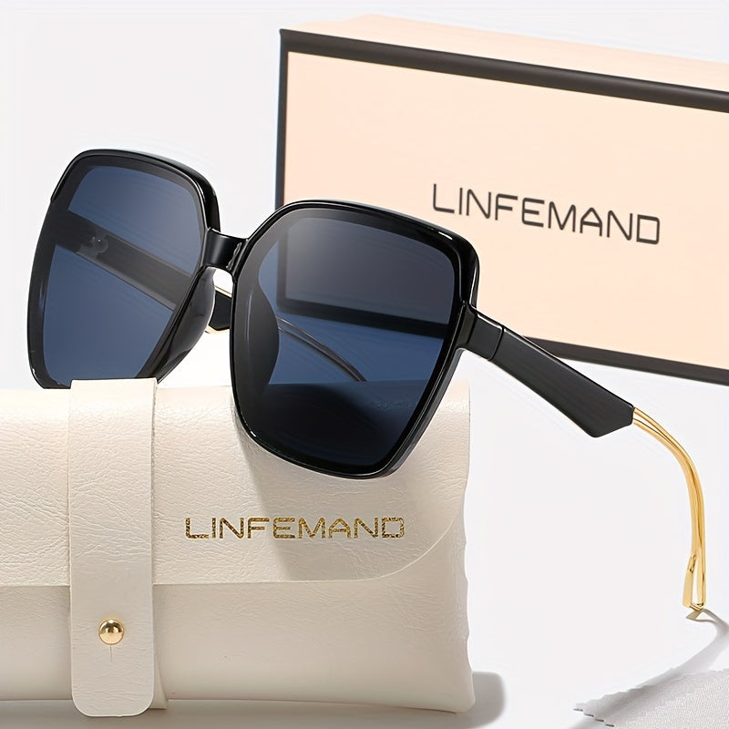 LINFEMAND Women'S Fashion Glasses