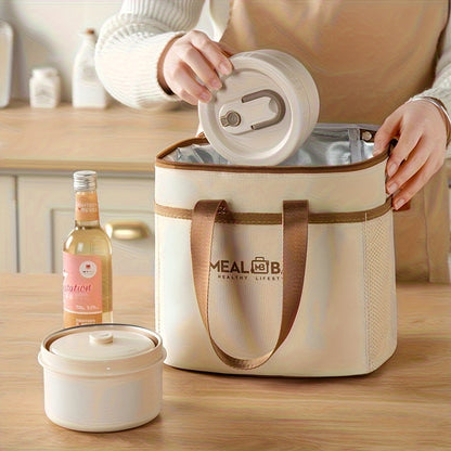 Insulated Lunch Bag - Large Capacity Thermal Tote