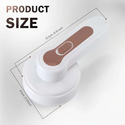 USB Rechargeable Lint Remover with Cleaning Brush