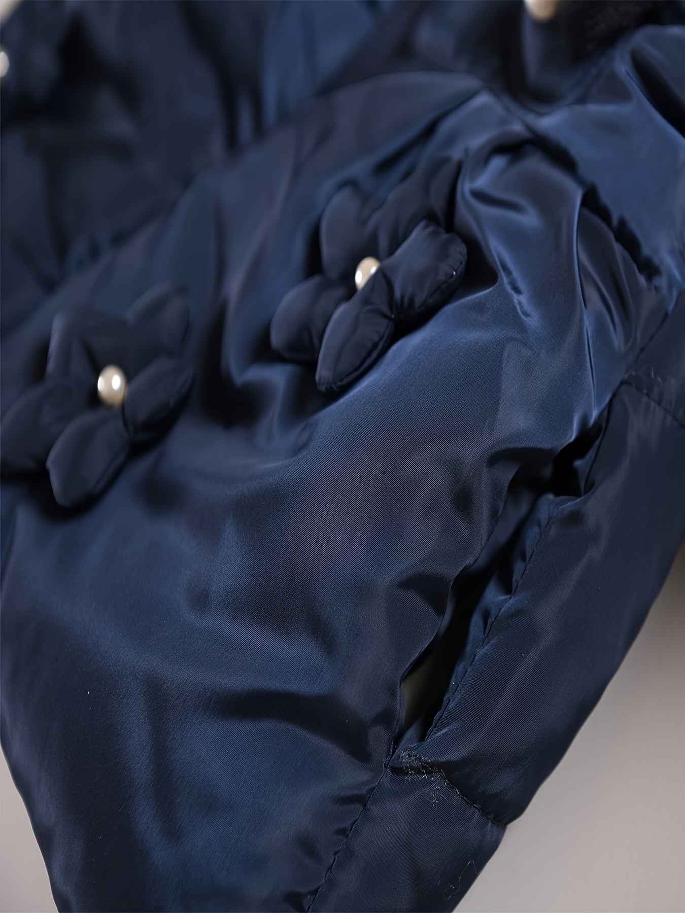 New Girls' Hooded Winter Coat