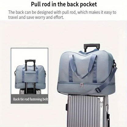 Capacity Expandable Gym & Travel Bag