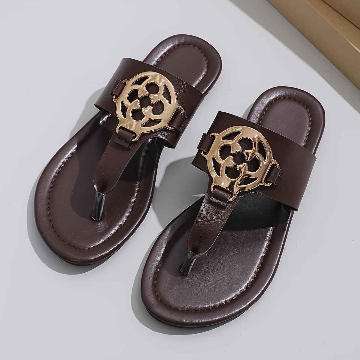 Comfortable Women's Fashion Flat Sandals - Casual Slip-On Open Toe Beach Slides