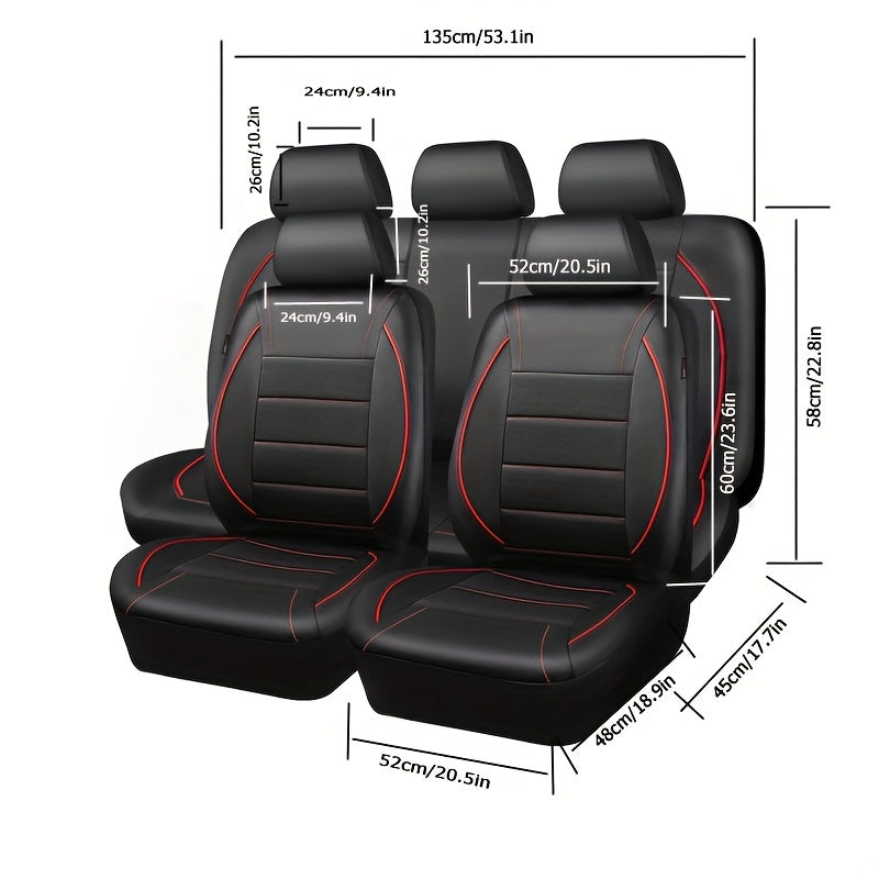 Universal Covers for Five Seater Vehicles