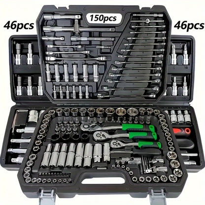 150/46pcs Auto Mechanical Repair Tool Set