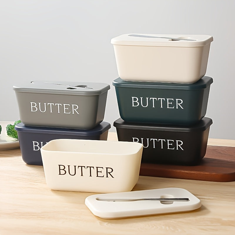 Butter Box with Butter Knife