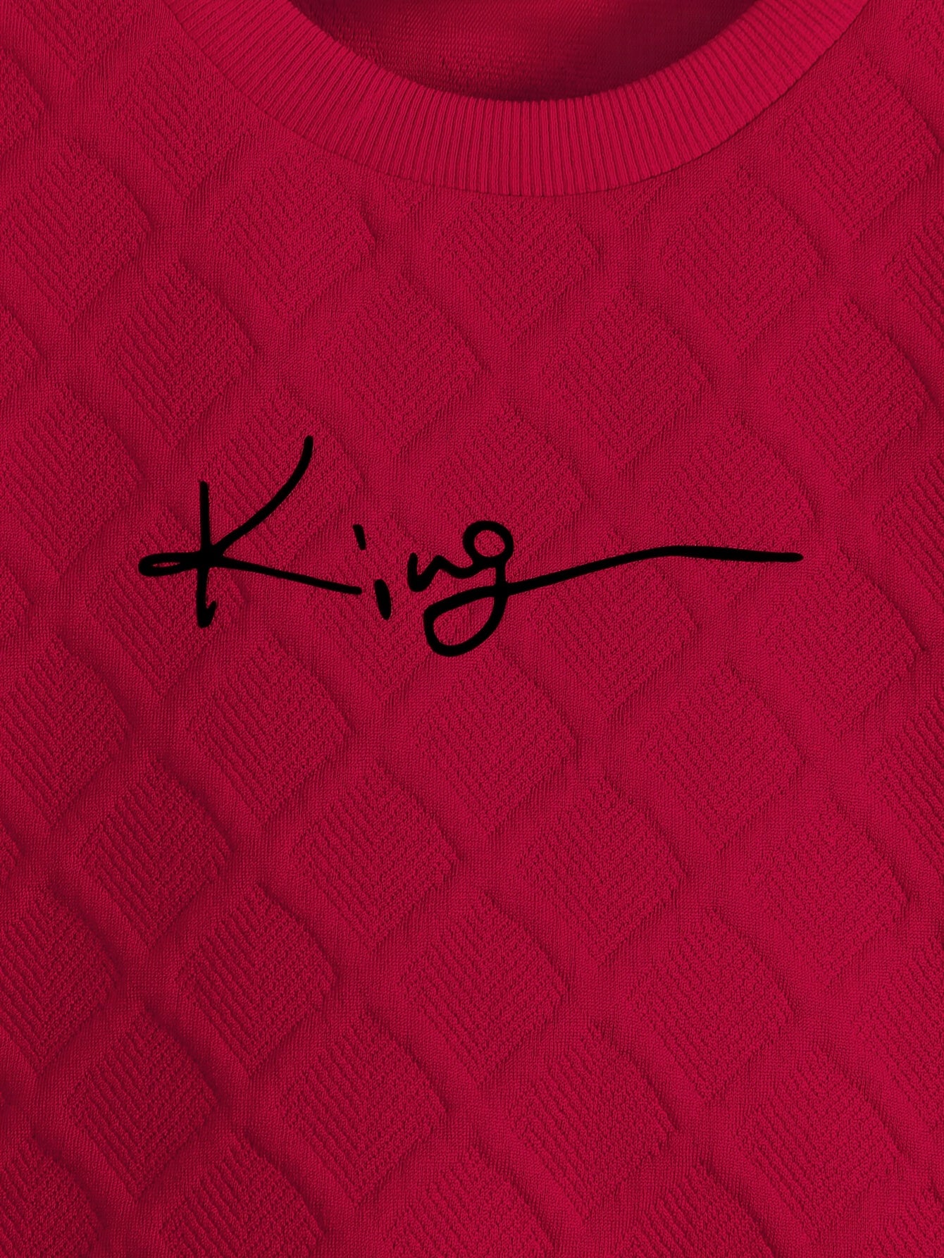 Boys' Long Sleeve Orange Crew Neck Sweat & Casual Jeans Set