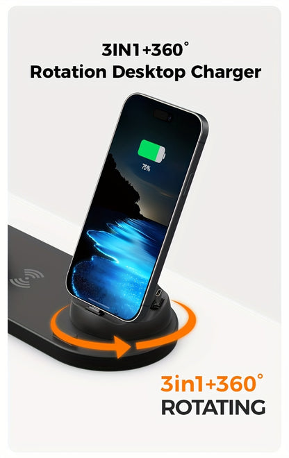 15W Fast Charging, Wireless Charging Station
