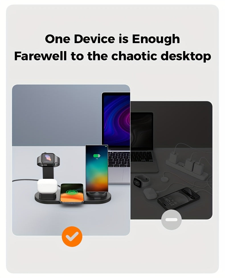 15W Fast Charging, Wireless Charging Station