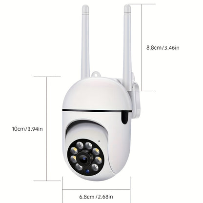 4pcs 1080P HD Security Camera, Color Night Vision HD Camera
