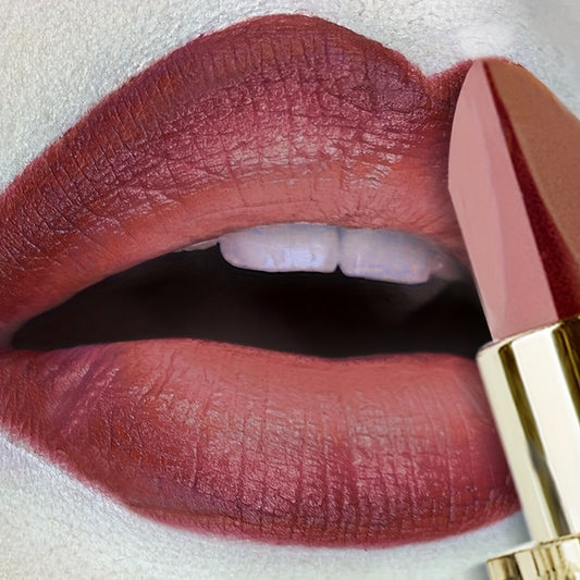 Dual-Ended Matte Lipstick - High Pigment, Waterproof, Sweatproof, Non-Sticky Lip Liner