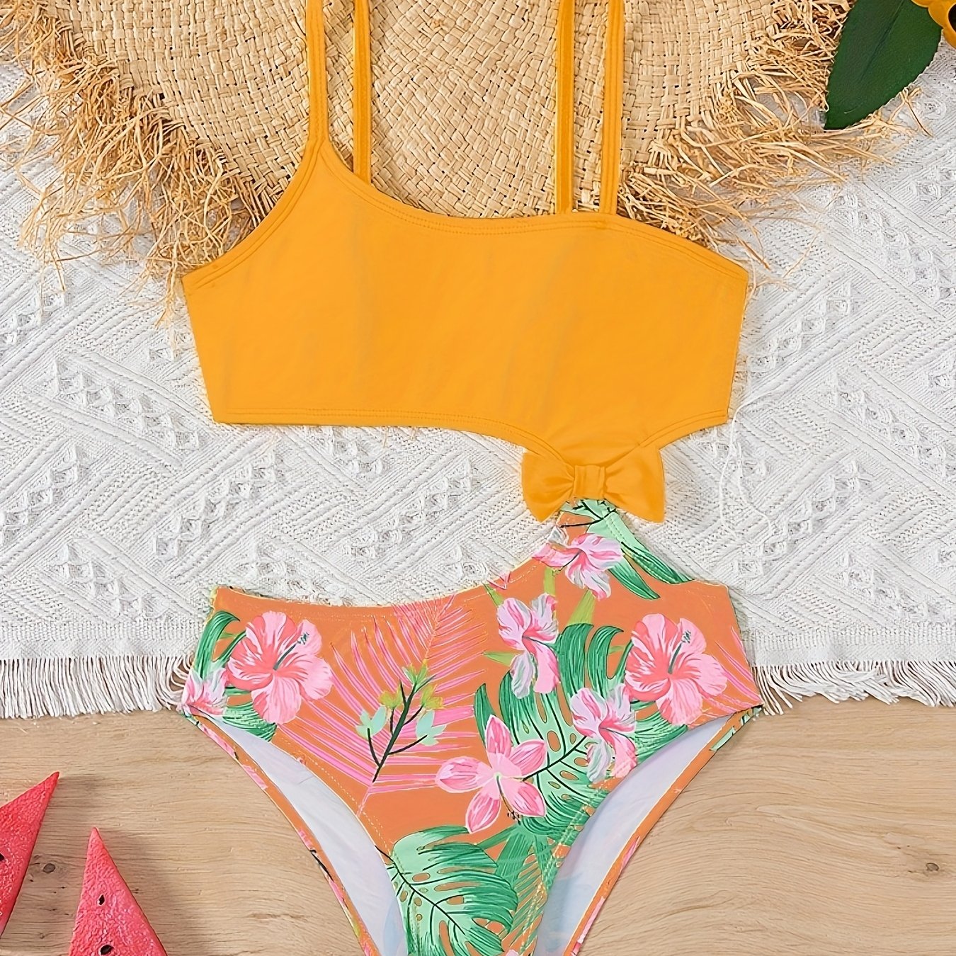 Waistless One-Piece Swimsuit