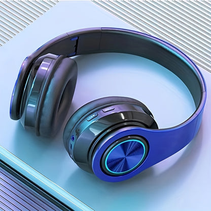 39 Luminous Wireless Headphones with Plug-in