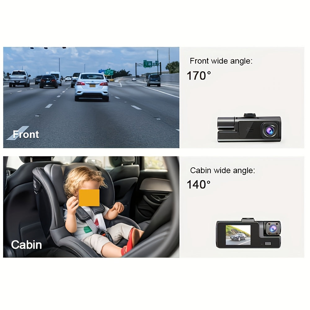 Dash Cam with Memory Card Included