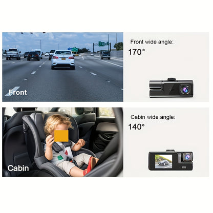Dash Cam with Memory Card Included