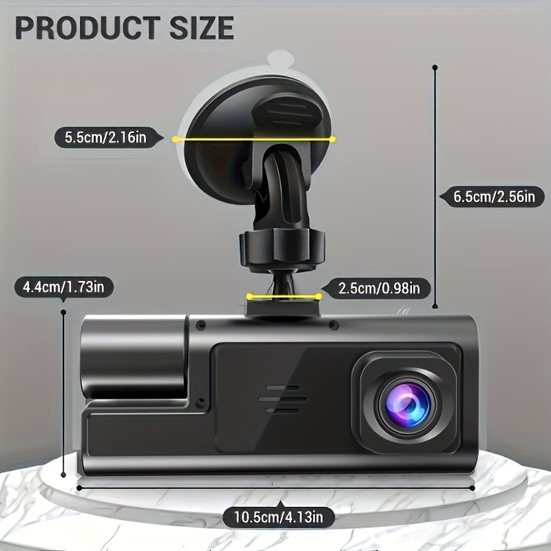 Dash Cam with Memory Card Included