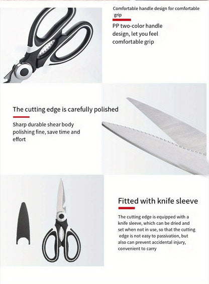 420 Stainless Steel Heavy-Duty Kitchen Shears