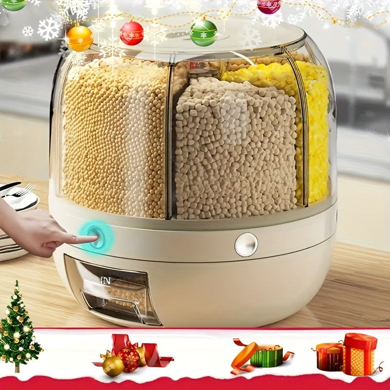 1pc Large Capacity Rotating Storage Container