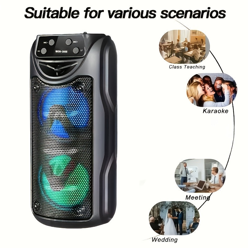 Double Speaker Stereo Outdoor Wireless Speaker