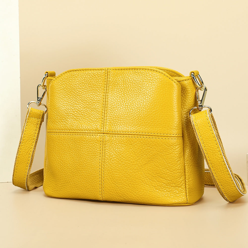 Genuine Leather Crossbody Bag