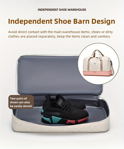 Zuomanni Large Capacity Women's Gym Bag