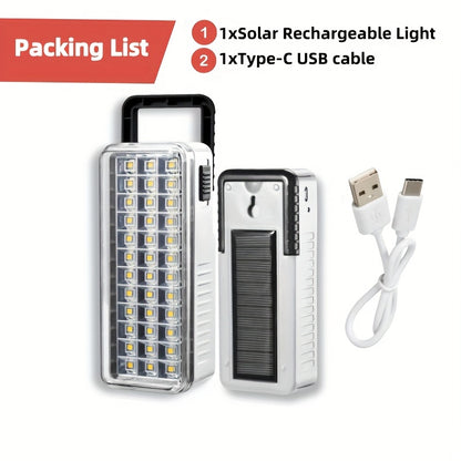 Solar Home Emergency Rechargeable LED Lantern