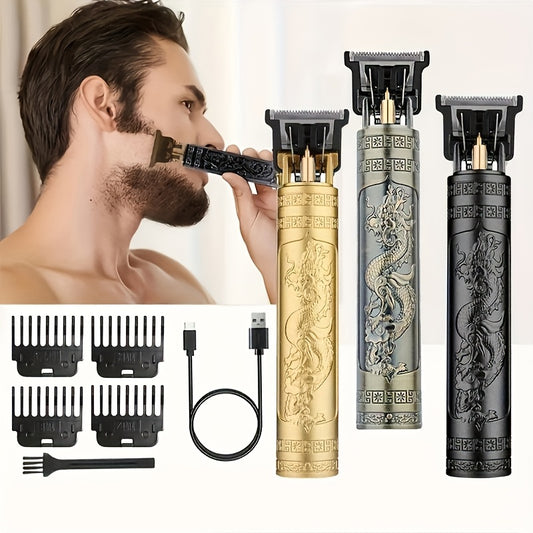 Men's barber rechargeable razor electric push clippers home USB rechargeable