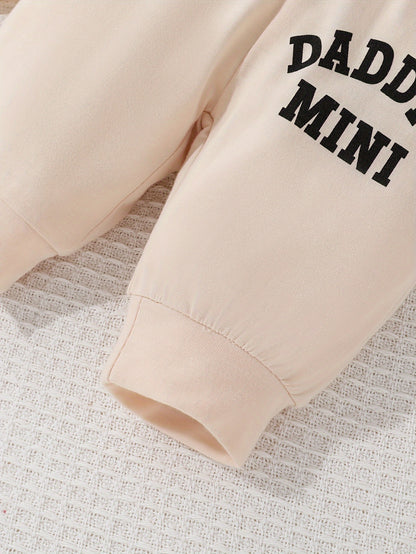 2pcs Newborn Boy's Soft Long Sleeves Hooded Jumpsuit