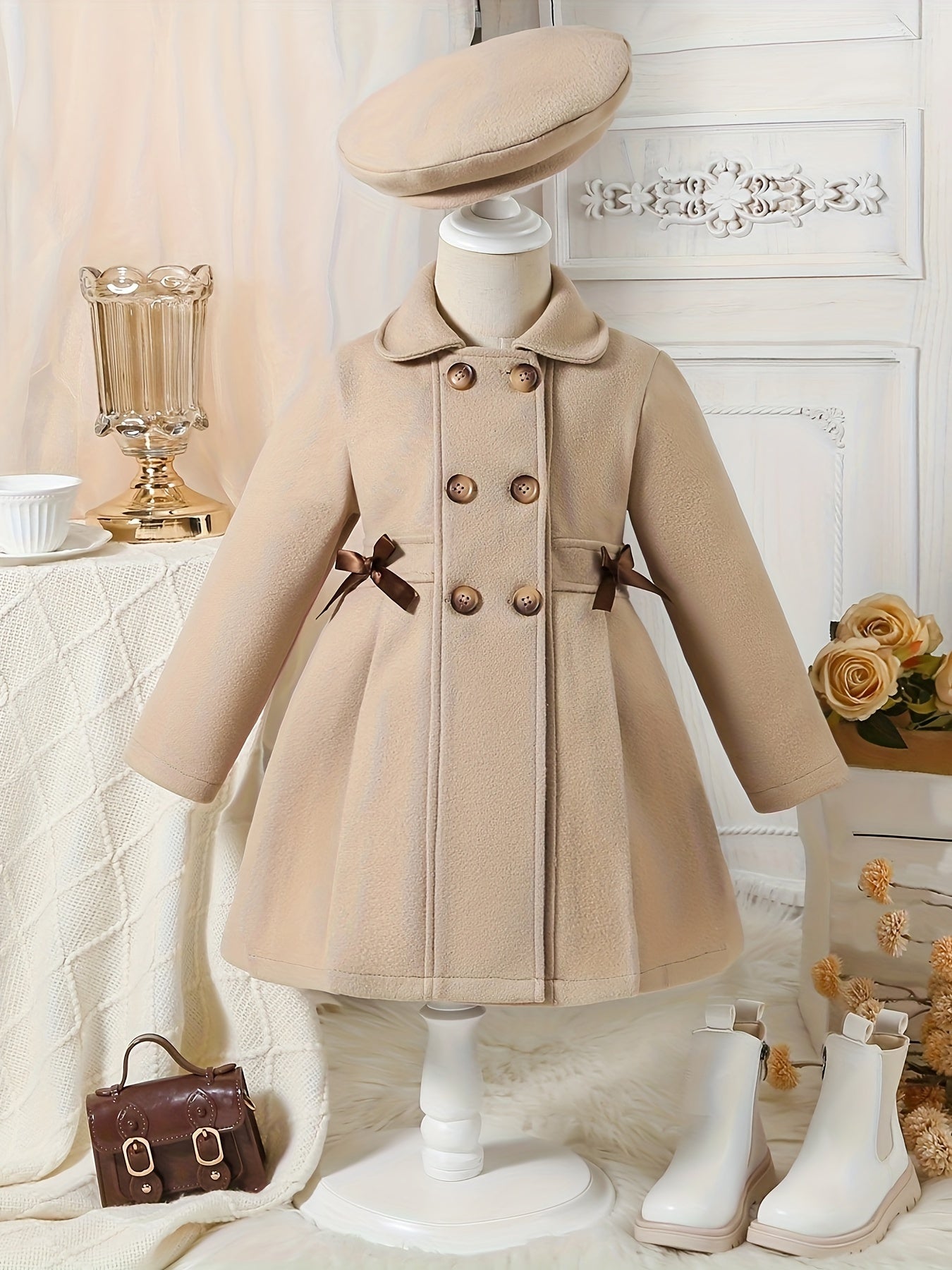 Girls' Autumn and Winter Warm Coats