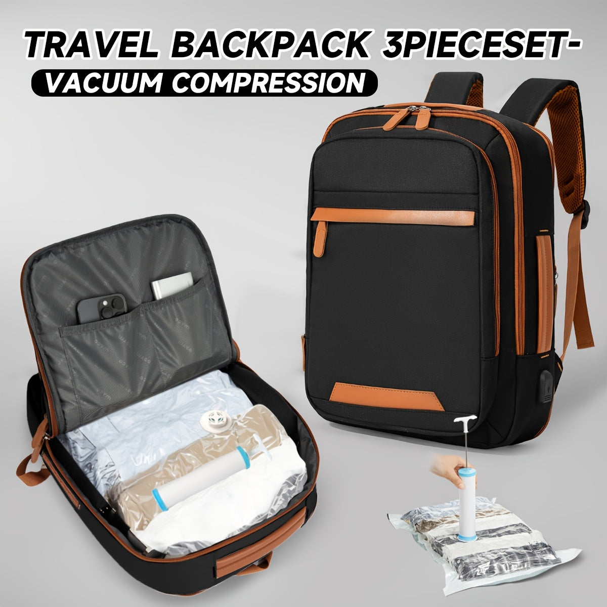 Carry On Travel Backpack for Airplanes